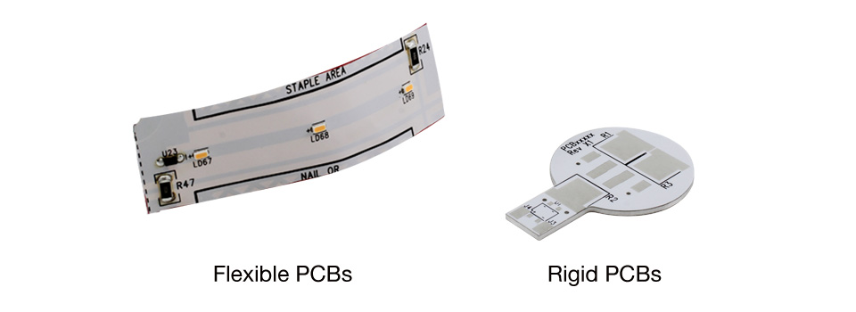 Are PCBs flexible or rigid?